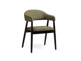 Kėdžių rinkinys Cosmopolitan Design Adra Chenille, matinė, riešuto sp./šviesiai žalia sp., 59 cm x 56 cm x 77 cm, 2 vnt.