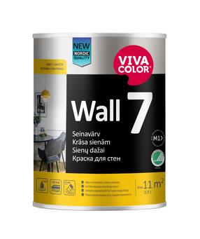 Emulsijas krāsa Vivacolor Wall 7, emulsija, matēts, 0.9 l