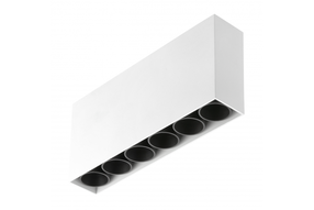 Šviestuvas lubų GTV Artemida, LED, 4000 °K x 15 W, balta sp. / balta sp.