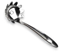 Šaukštas makaronams Mondex Cookini Raf Steel, 7 cm, 20 cm, sidabro sp.