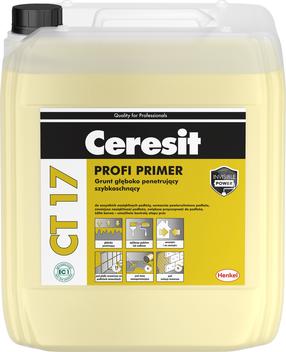 Gruntas giluminis Ceresit CT17, gelsva sp., 20 l