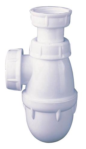 Sifons notekai Nicoll 552, 85 mm, 40 mm, balta krās.