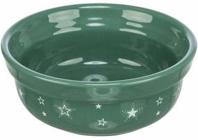 Bļoda dzīvniekam Trixie Xmas, 0.25 l, 13 cm x 13 cm, (krāsa/dizains tiek izvēlēts nejauši)