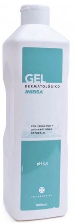 Kūno prausimosi želė Inibsa Dermatological Gel, 1000 ml