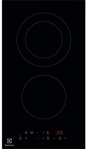 Elektriskā plīts Electrolux 300 sērija „Domino“ LHR3233CK