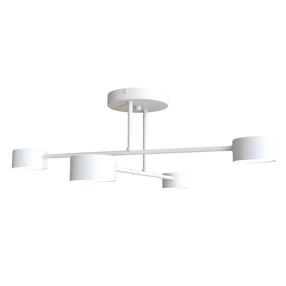 Valgusti lagi Emibig Halo 4 White 1356/4, GX53, 4 x 8 W, valge v. / valge v., 8 x 8 cm