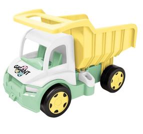 Игрушечный самосвал Wader Sunny Morning Giant Dump Truck 41126, белый цв./желтый цв./зеленый цв.