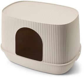 Закрытый кошачий туалет Savic Moona 2057-0056, mocha цв., закрытый, 39 см x 57 см x 39 см