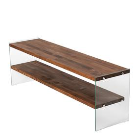 TV staliukas Kalune Design Aqua, ruda sp., 35 cm x 140 cm x 45 cm