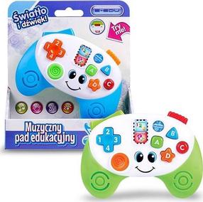 Развивающая игра, игровой контроллер Artyk Music Educational Pad, зеленый цв.