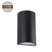 Sieninis lauko šviestuvas Domoletti ELED-238-2, 6W, LED, IP54, pilka sp., 6.5 cm x 16 cm