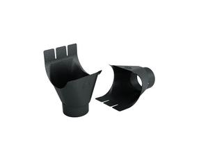 Centrālā piltuve Budmat Flamingo 5901323013522, tērauds, antracīta krās.