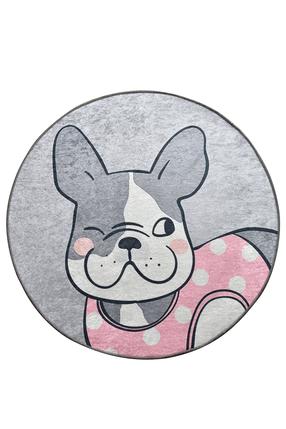 Kilimas Conceptum Hypnose Happy Grey, įvairių spalvų, 100 cm x 100 cm