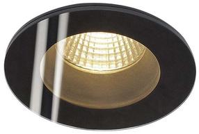 Įleidžiamas lauko šviestuvas SLV Patta-F, 11W, LED, IP65, juoda sp., 8.3 cm x 5.7 cm
