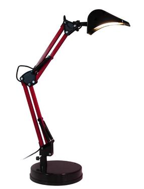 Darba galda gaismeklis CristalRecord Pala, LED, 4W, balta krās./melna krās.