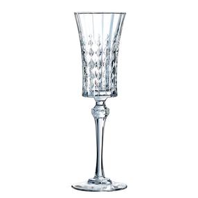 Šampano taurių komplektas Cristal dArques Lady Diamond L9742, kristalinas, 0.15 l, 6 vnt.