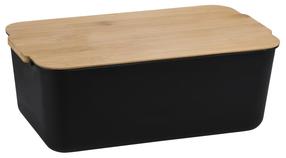  Plastist leiva- ja saiakast Kesper Bamboo, pruun v./must v.