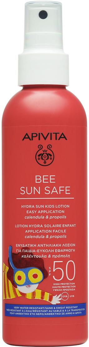 Спрей для ухода за загаром для тела Apivita Bee Sun Safe Hydra Sun Kids SPF50, 200 мл