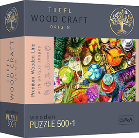 Деревянный пазл Trefl Colorful Coctails 20154T, 375 см x 254 см, 500 шт., многоцветный