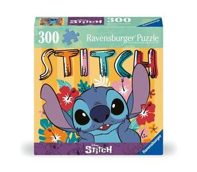 Puzle Ravensburger Disney Stitch 13399, 39 cm x 27 cm, 300 gab., daudzkrāsaina