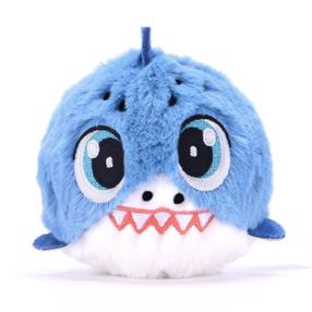 Pliušinis žaislas Bouncibles Cat Chompy, mėlyna sp., 8 cm