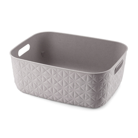 Krepšelis, daiktų saugojimo Curver Softex, 12.5 l, pilka sp., 37.9 x 14.3 x 29.2 cm