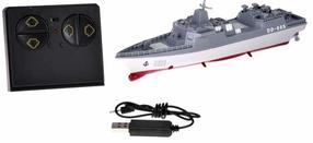  Radiovadāms kuģis Destroyer 055 RC0733, 1:890, pelēka krās.
