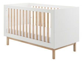 Beebivoodi Pinio Miloo 045-011-310, valge v., 70 x 140 cm, ilma voodipesukastita, ilma madratsita