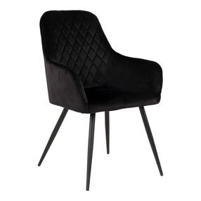 Valgomojo kėdė House Nordic Harbo, matinė, juoda sp., 65 cm x 57 cm x 87 cm