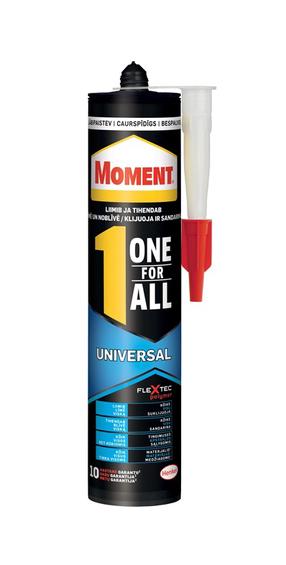 Клей монтажные Moment One For All Universal, 0.29 кг, прозрачный цв.