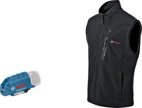 Vest meeste Bosch GHV 12 18V XA, must v., 3XL suurus