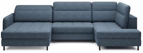 Kampinė sofa Berrto Raquel 40, mėlyna sp., kairinė, 165 x 306 cm x 100 cm