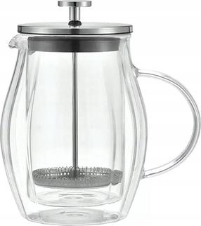 Kavinukas French Press Klausberg KB-7683, 0.6 l, skaidri sp.