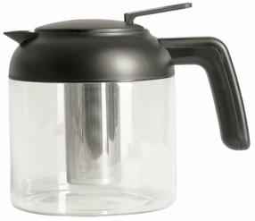  Arbatinukas su sieteliu Homla Futuro 241848, 1.5 l, skaidri/sidabro/juoda