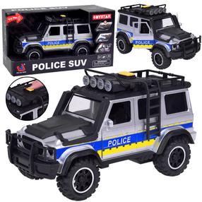 Žaislinė policijos mašina Toystar SUV, sidabro sp./juoda sp.