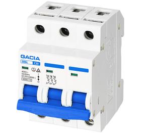 Slēdzis Gacia SB6L3PC20, 3P, C, 6kA, 20 A