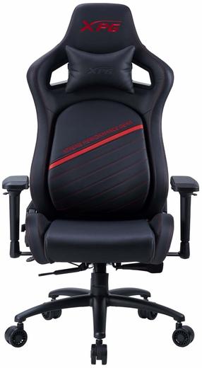 Игровой стул XPG Nexus Plus, 57 x 57 x 139 - 147 см, черный цв./красный цв.