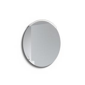 Spogulis BATHROOMS Furniture, ar gaismu, stiprināms, 80 cm x 80 cm
