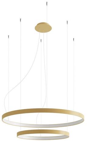 Šviestuvas kabinamas Thoro Lighting Rio 2 55/78 TH.268, LED, 4000 °K, 1 x 80 W, aukso sp. / aukso sp.