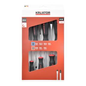 Kruvikeeraja komplekt Kreator KRTH20002 KRTH20002, risti, 15 cm, 7 tk