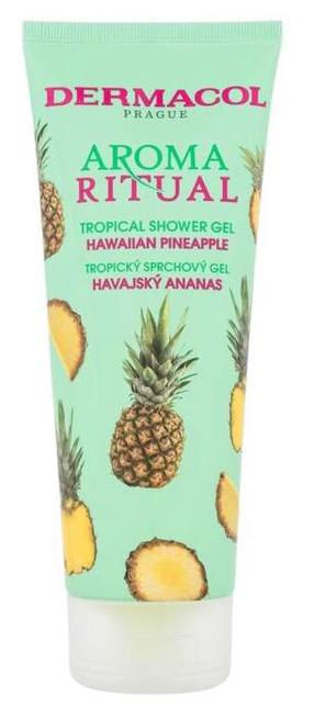 Ķermeņa mazgāšanās želeja Dermacol Aroma Ritual Hawaiian Pineapple, 250 ml