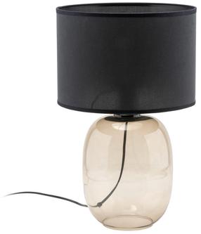 Galda stāvlampas TK Lighting Melody 5988, E27, 15W, melna krās./dzintara krās.