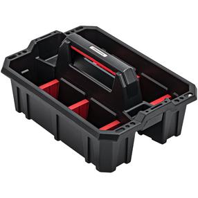 Ящик для инструментов Prosperplast Cargo Plus, 39.5 см x 29.5 см x 19 см, черный цв.