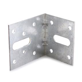Tvirtinimo kampas Haushalt, 50 mm x 65 mm x 60 mm x 2 mm, 250 vnt.