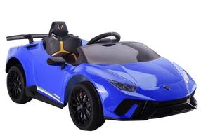 Детский электромобиль Lamborghini Huracan, синий цв.