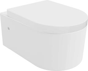 WC-pott, seinapealne Mexen Sofia, kaanega, 370 mm x 560 mm