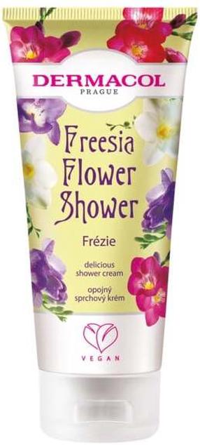 Kūno prausimosi kremas Dermacol Freesia Flower Shower, 200 ml