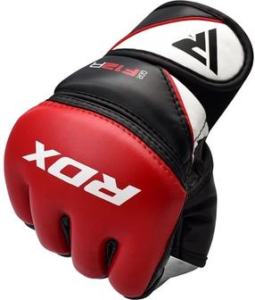 Перчатки для ММА RDX Grappling F12 GGR-F12R, красный цв., XL