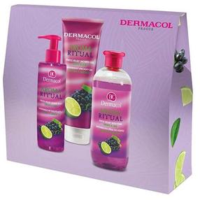 Набор для ухода за телом Dermacol Aroma Ritual Grape & Lime, 3 шт.