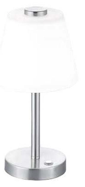 Galda stāvlampas Trio Emerald 525490107, LED, 4.5W, balta krās./sudraba krās.